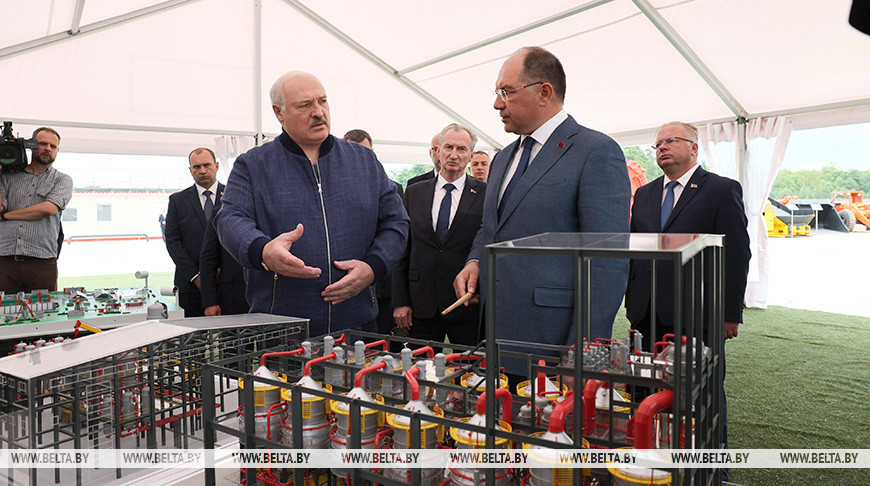 Александр Лукашенко о ГОКе в Любанском районе: сравнить эту стройку можно с атомной станцией