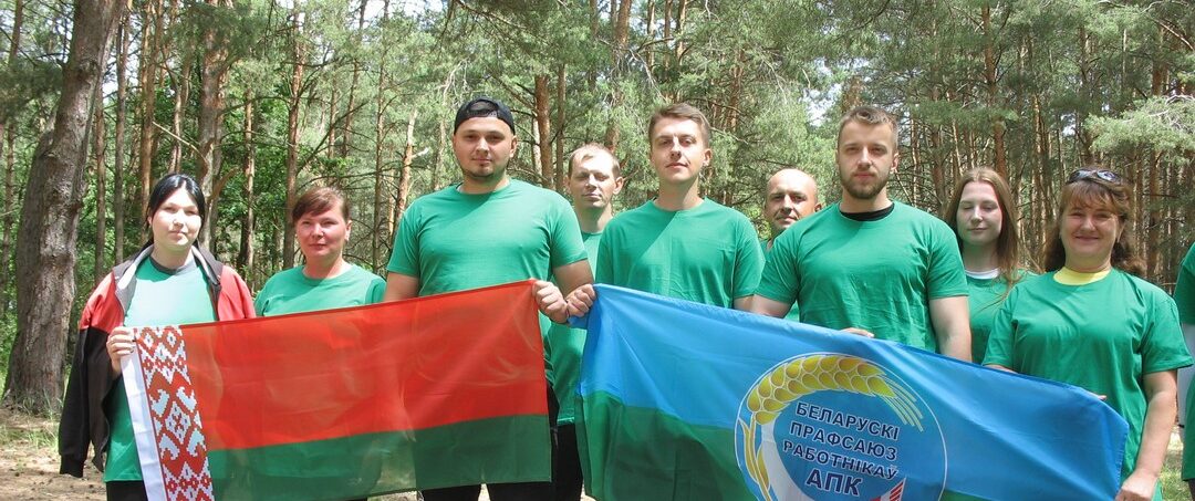 Традиционную игру «Зарница» провёл профсоюз АПК и перерабатывающей промышленности Жабинковщины