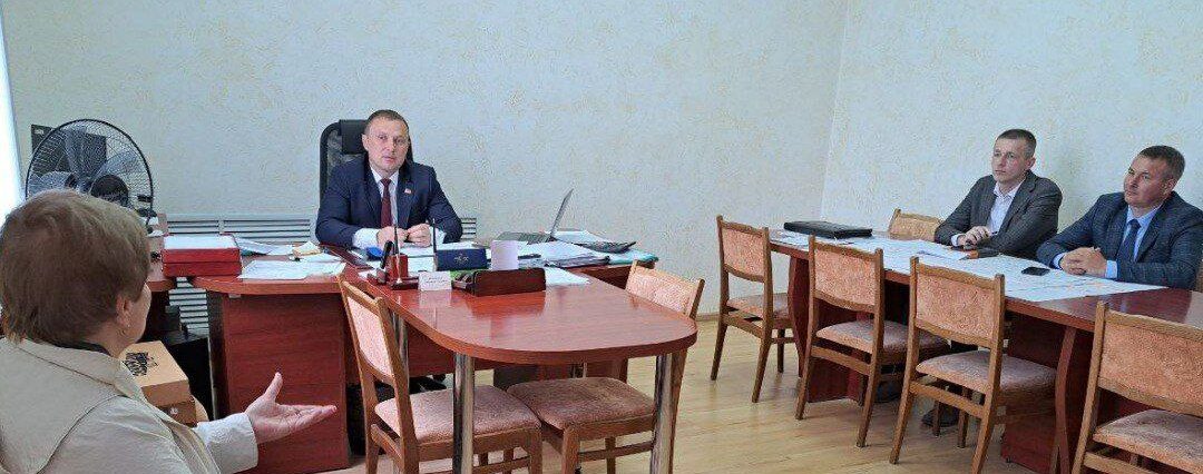 В Жабинковском райисполкоме состоялся прием граждан