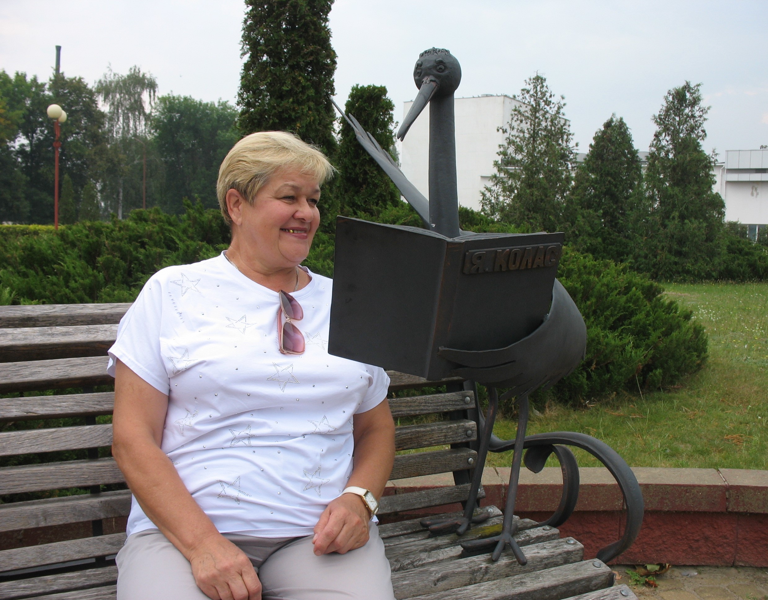 Бібліятэкар Хмелеўскай бібліятэкі Ала Мікуц: «Кніга вечная ў руках чалавечых!﻿»