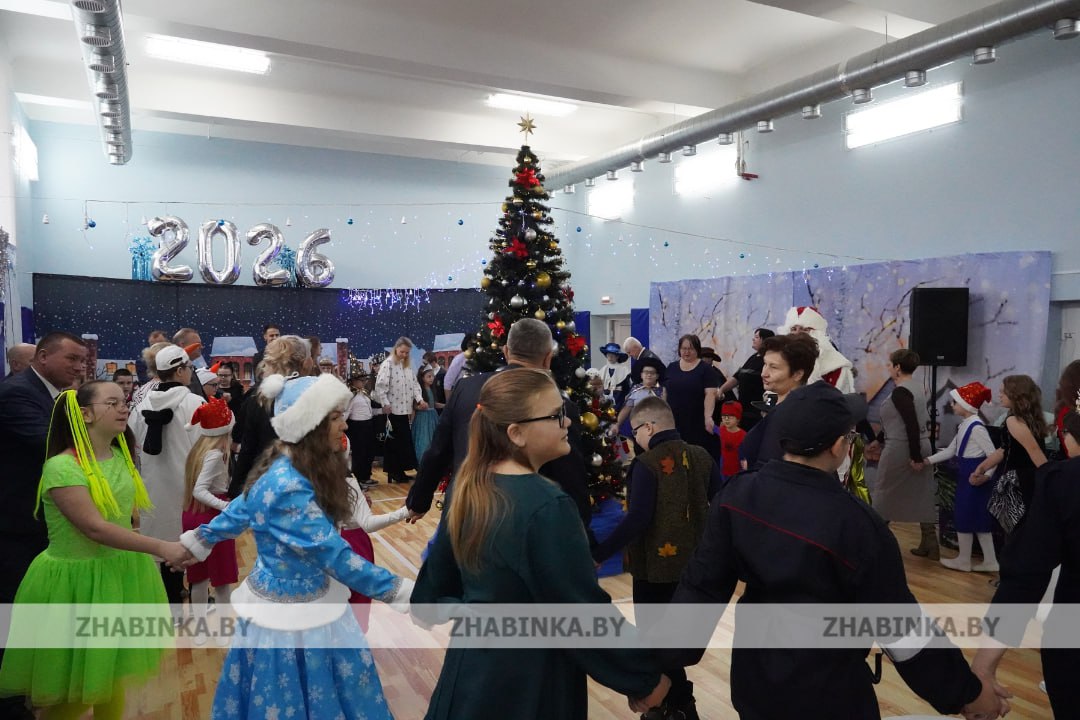 Накануне Нового года акция «Наши дети» охватила Жабинку