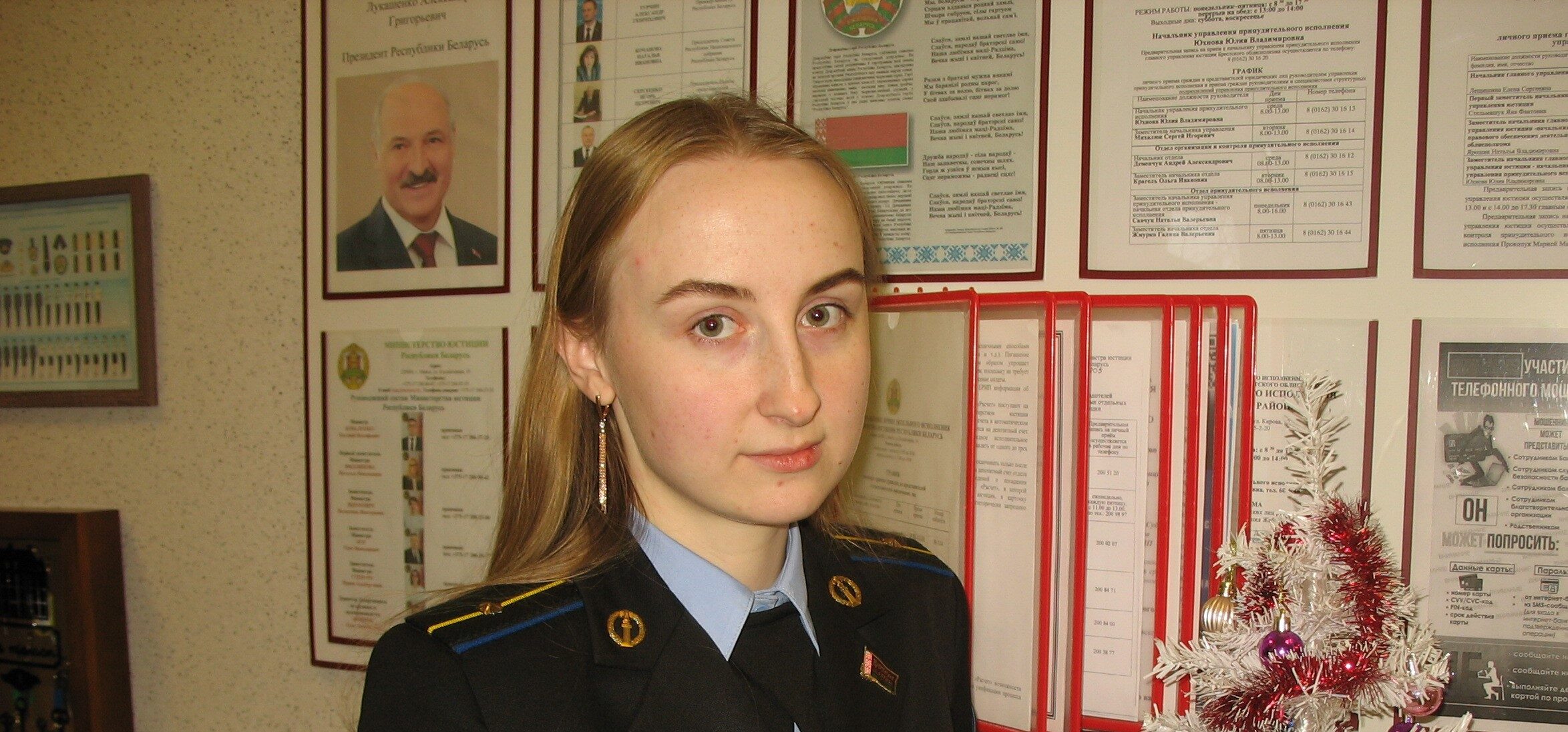 Судовы выканаўца Юлія Ульяніцкая пяць гадоў жыцця прысвяціла працы ў Жабінкаўскім АПВ