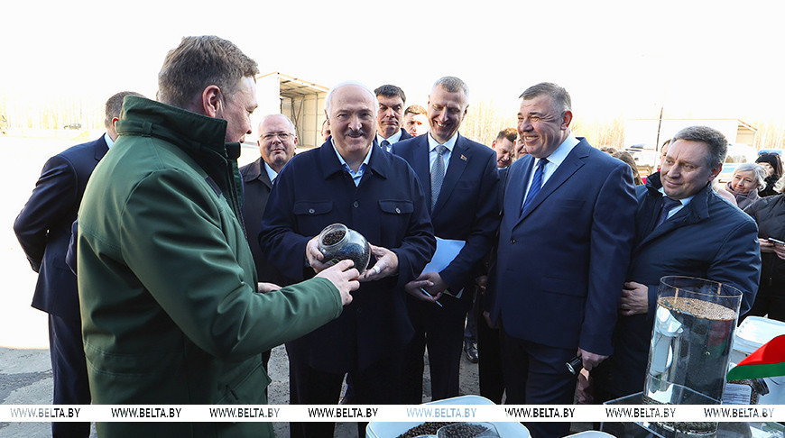 Лукашенко совершил рабочую поездку в Могилевскую область