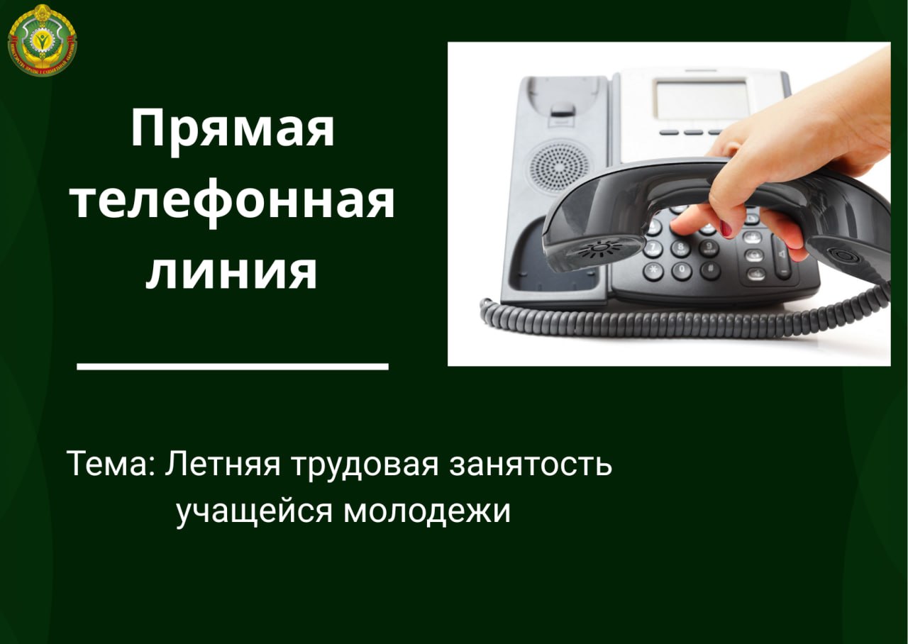 Вниманию учащейся молодежи! Ответим на вопросы по летней занятости!