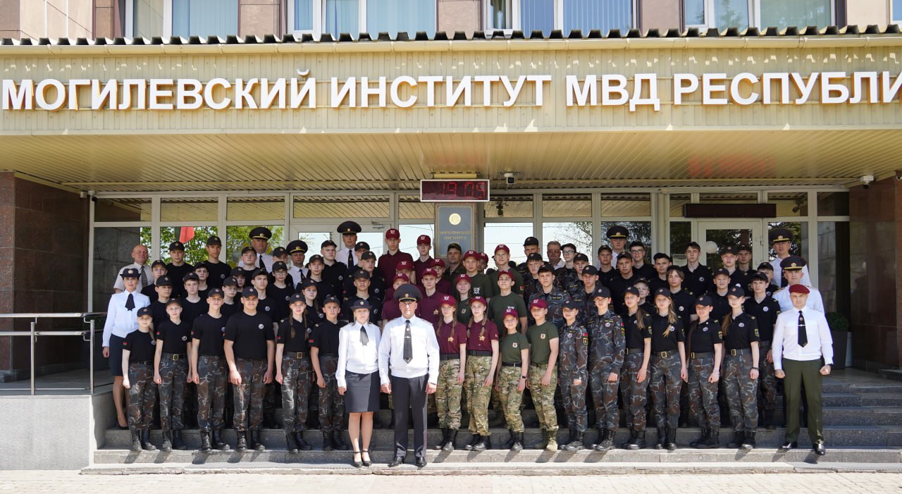 Финал республиканского конкурса военно-патриотических клубов ведомства «В ЕДИНОМ СТРОЮ», посвящённый 110-летию милиции Беларуси