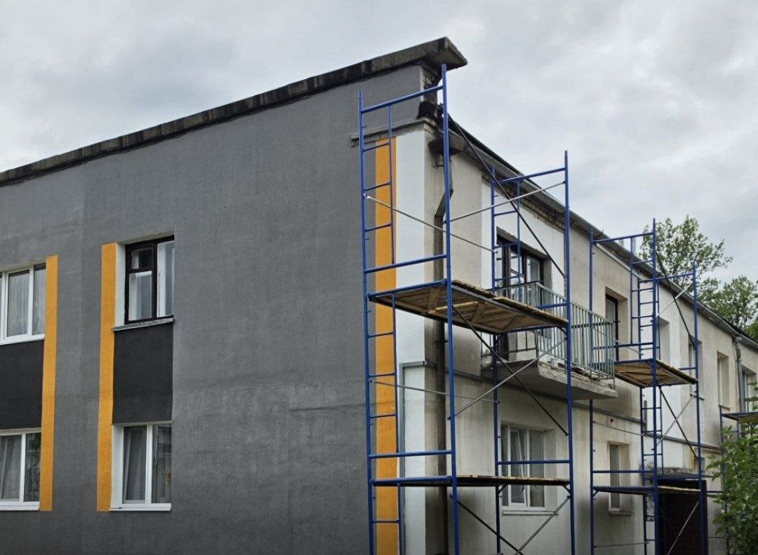 В городе-спутнике продолжается планомерное обновление жилищного фонда