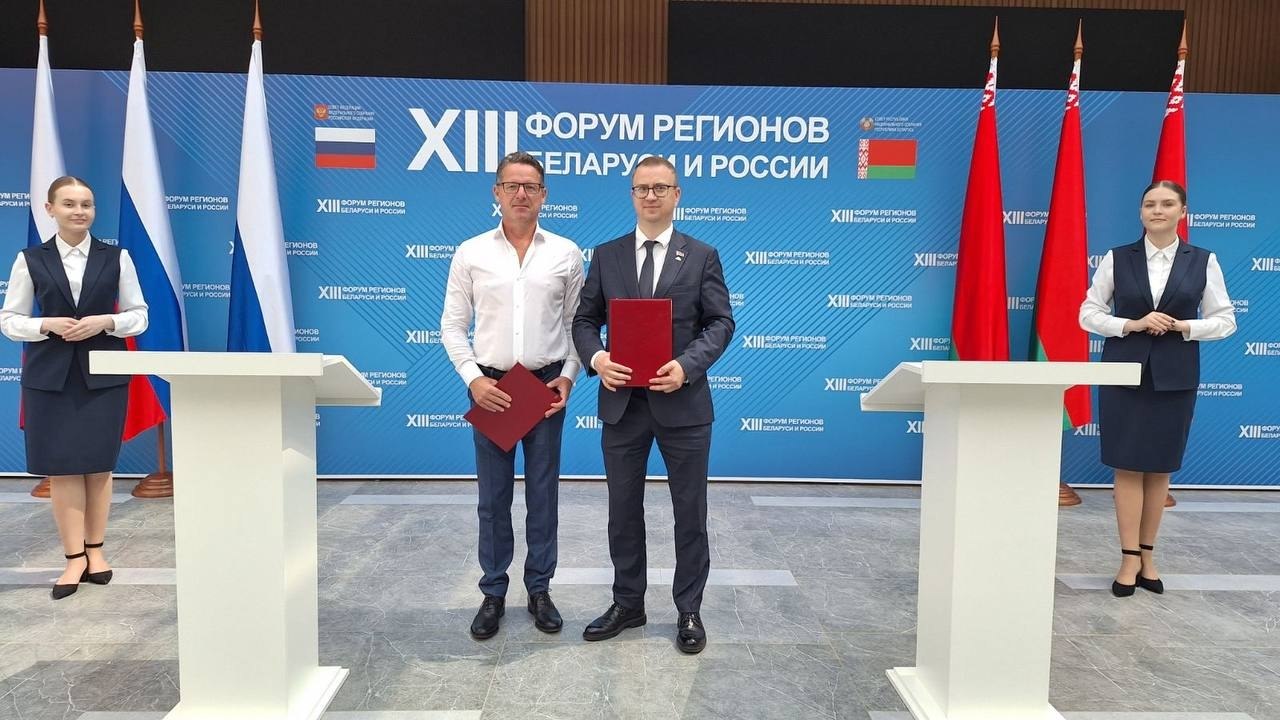 Жабинковский комбикормовый завод подписал внешнеторговый контракт с российскими контрагентами