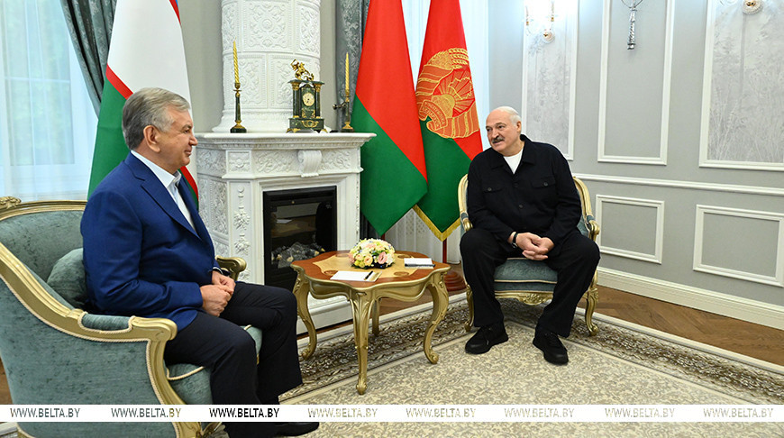 Лукашенко и Мирзиёев провели встречу накануне официальных переговоров