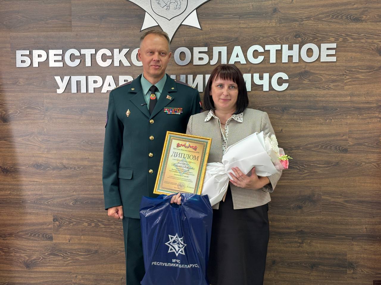 В Брестском областном управлении МЧС прошла церемония награждения победителей и призеров областного этапа конкурса на лучшее освещение в СМИ деятельности МЧС