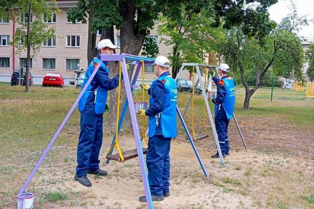 Студотряд Жабинковского ЖКХ принял участие в волонтёрском марафоне «Доброе сердце»