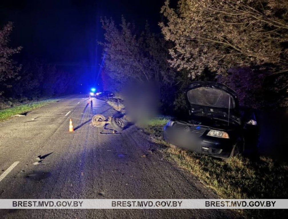 ДТП с участием трёх авто: неудачный обгон 18-летнего водителя из Бреста