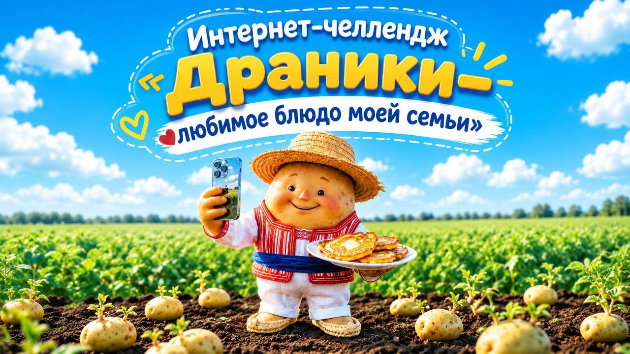 Интернет-челлендж «Драники — любимое блюдо моей семьи»