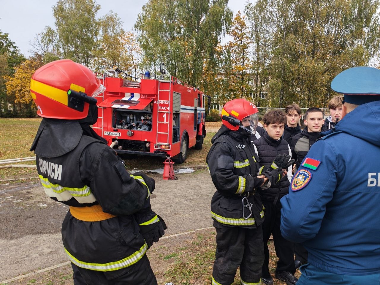Стать спасателем на один день: опыт учащихся Ленинской средней школы